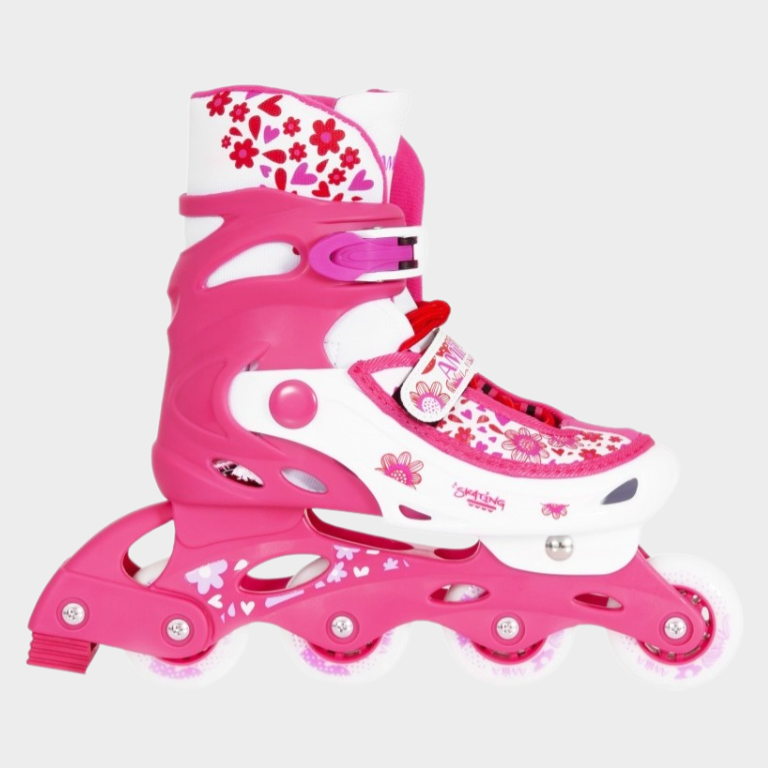 Αυξομειούμενα Πατίνια In-Line Skate Πλαστικά Amila 48923 (Size 31-34)