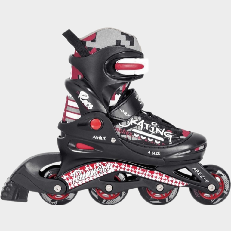 Πατίνια Ρυθμιζόμενα In-Line Skate Πλαστικά Amila 48926 (Size 30-33)