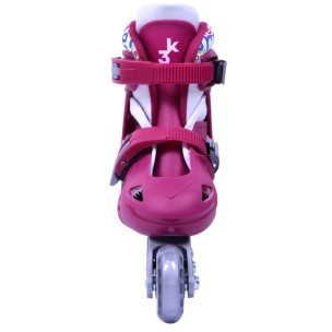 Αυξομειούμενα Inline Skates Αθλοπαιδιά, Φούξια 002.1083/F (Size 39-42)