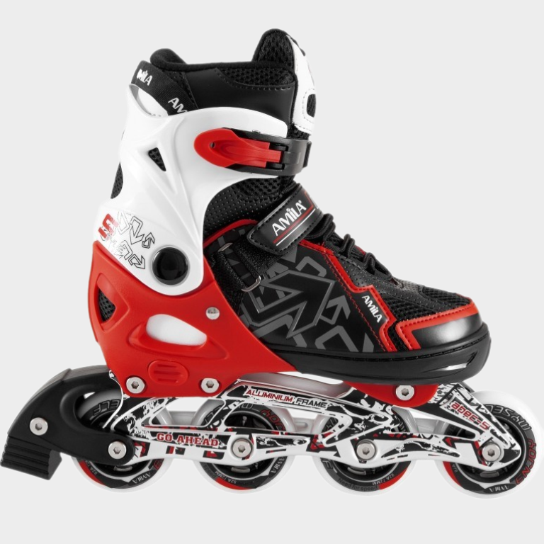 Αυξομειούμενα Πατίνια In-Line Skate Αλουμινίου Amila 48915 (Size 33-36)