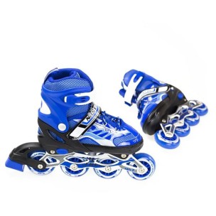 Αυξομειούμενα Πατίνια Roller Nils Extreme Inline Skates Μπλέ NJ 1828 A (Size 35-38)