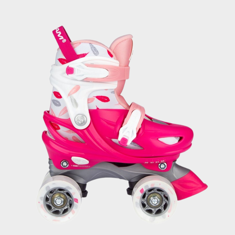 Ρυθμιζόμενα Πατίνια Nijdam Roller Skates "Feather Drops" N21AA02 (Size 33-36)