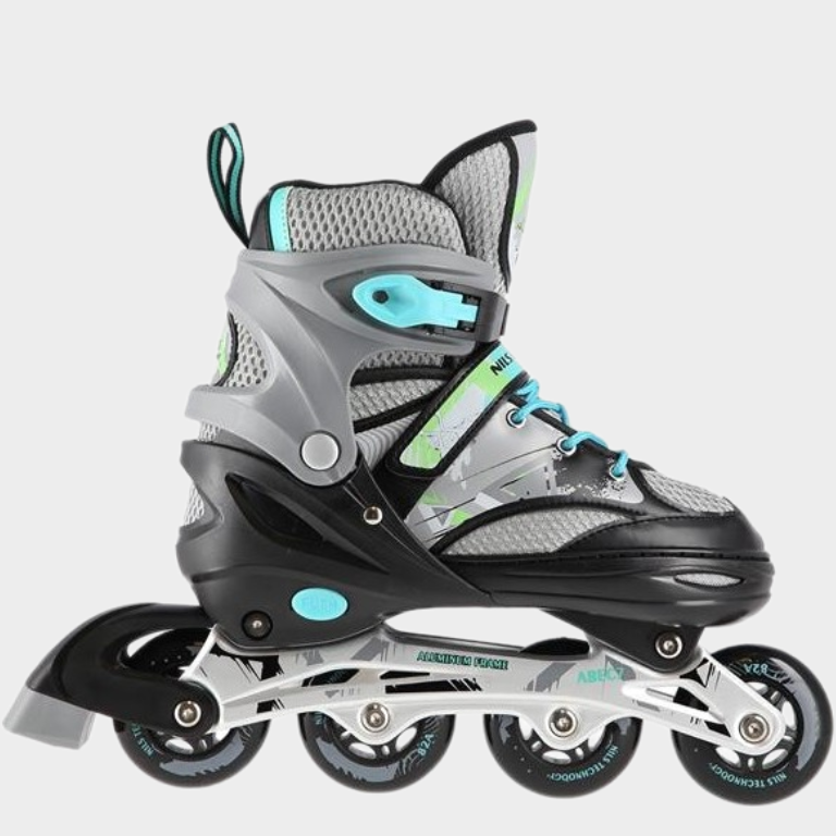 Αυξομειούμενα Πατίνια Roller NA 10602A Inline Skates Nils Extreme Μαύρο (Size 31-34)