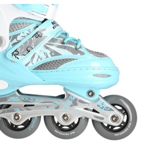 Αυξομειούμενα Πατίνια Roller NA 10602A Inline Skates Nils Extreme Μπλέ (Size 39-42)