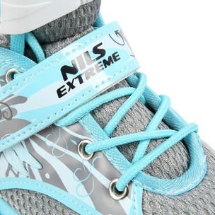 Αυξομειούμενα Πατίνια Roller NA 10602A Inline Skates Nils Extreme Μπλέ (Size 39-42)