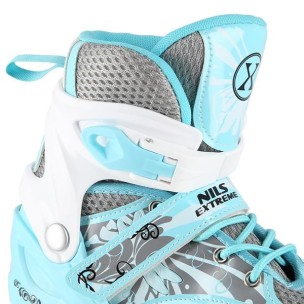 Αυξομειούμενα Πατίνια Roller NA 10602A Inline Skates Nils Extreme Μπλέ (Size 39-42)