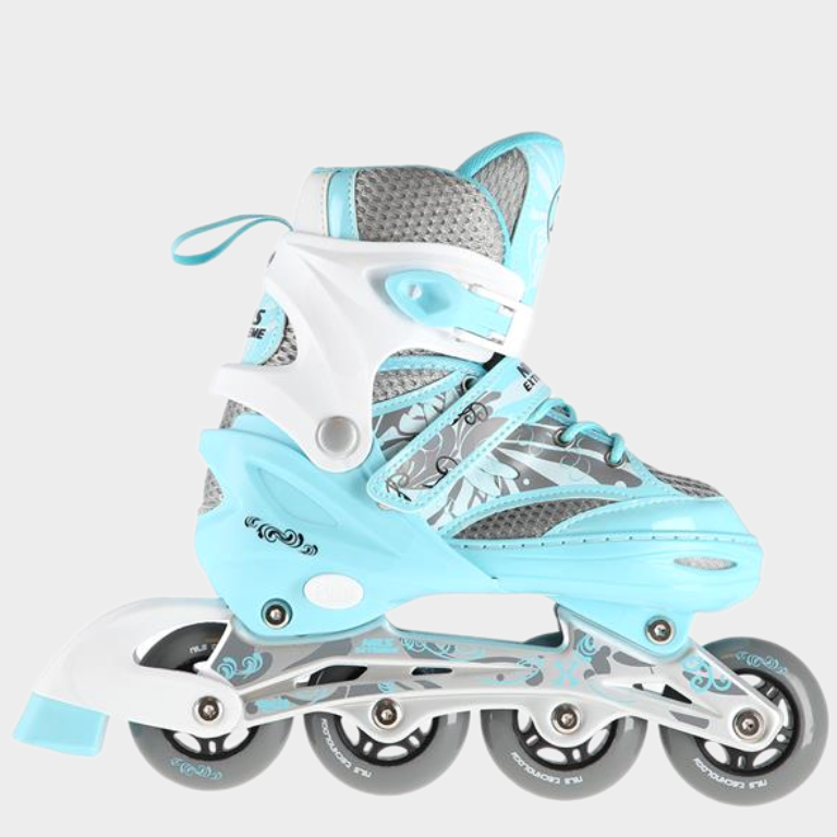 Αυξομειούμενα Πατίνια Roller NA 10602A Inline Skates Nils Extreme Μπλέ (Size 31-34)