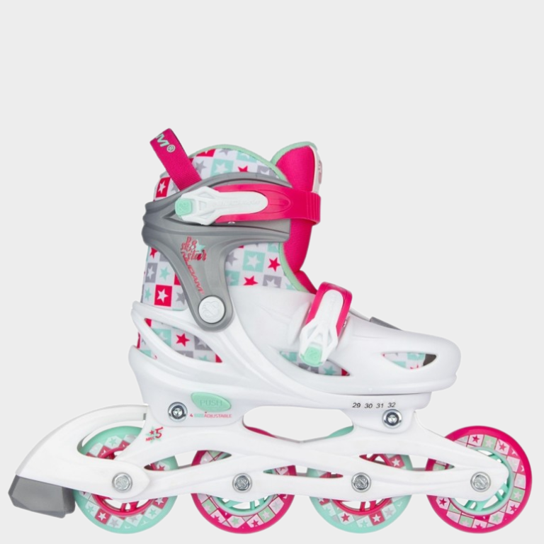Ρυθμιζόμενα Πατίνια Nijdam Inline Skates "Sk8 Star" N20AA02 (Size 37-40)