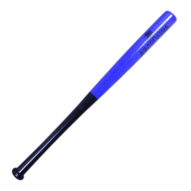 Μπαστούνι Baseball Ξύλινο 29'' Μπλέ Αθλοπαιδιά 016.99004