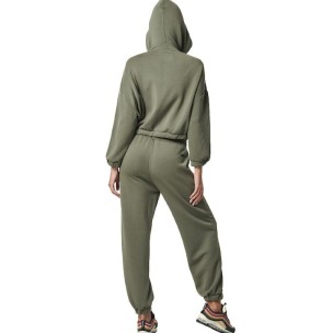Γυναικείο Παντελόνι Φόρμας Body Action Women's Modal Wide Joggers 021446-07E Leaf Green