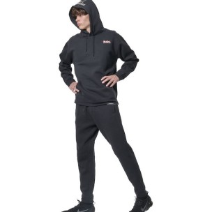 Ανδρικό Παντελόνι Φόρμας Body Action Men's Fleece Sweatpants 023444-01Black