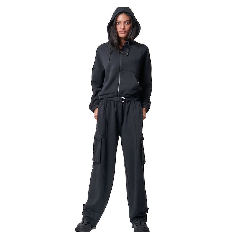 Γυναικεία Ζακέτα Body Action Women's Zip Through Modal Jacket 071424-01 Black
