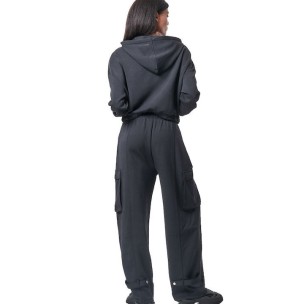 Γυναικεία Ζακέτα Body Action Women's Zip Through Modal Jacket 071424-01 Black