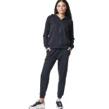 Γυναικείο Παντελόνι Φόρμας Body Action Women's Fleece Skinny Joggers 021443-01-Black