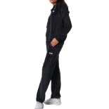 Γυναικεία Ζακέτα με Κουκούλα Body Action Women's Velour Hoodie Jacket 071417-01-Black