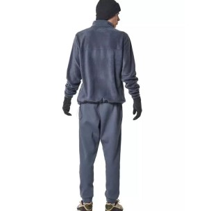 Ανδρική Ζακέτα Body Action Men's Polar Fleece Jacket 073418-01 Turbulence Grey