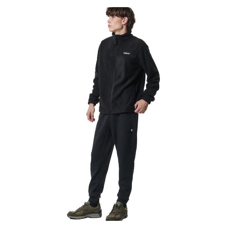 Ανδρική Ζακέτα Body Action Men's Polar Fleece Jacket 073418-01 Black