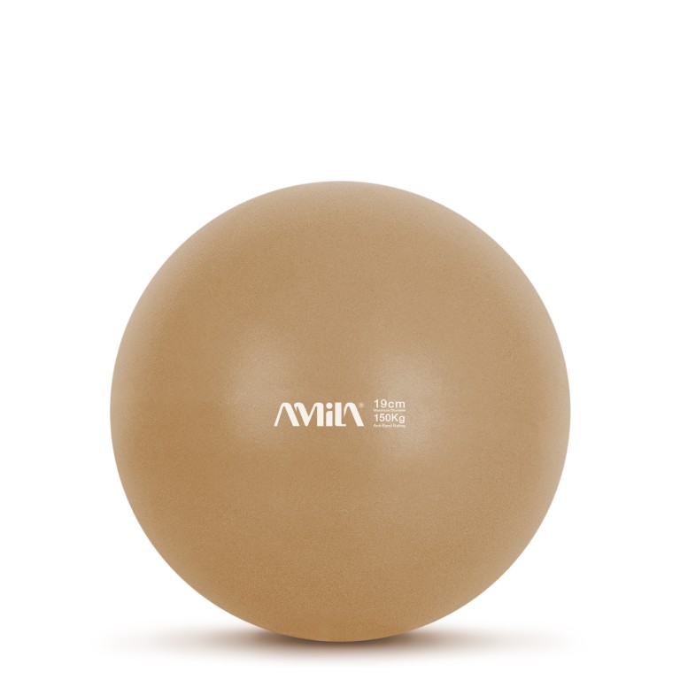 Μπάλα Γυμναστικής Amila Pilates Ball 19cm Χρυσή 95801