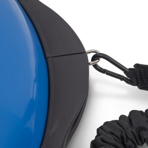 Balance Ball με Ξύλινη Βάση Μπλε 63cm Amila 48192