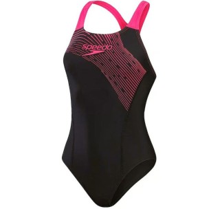 Γυναικείο Αθλητικό Ολόσωμο Μαγιό Speedo Womens Medley Logo 1 Piece 134741-7215