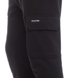Ανδρικό Παντελόνι Φόρμας Be:Nation Side Pockets Elastic Hem Pant 02302306 (Black)