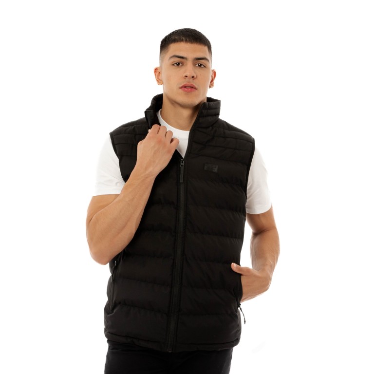 Ανδρικό Αμάνικο Μπουφάν Be:Nation Essentials Puffer 08302402 (Black)