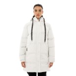 Γυναικείο Μπουφάν Be:Nation Long Puffer Jacket 08102401 (White)