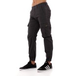 Ανδρικό παντελόνι cargo Be:Nation Cargo Pants Elastic Hem 02302308 (Charcoal)