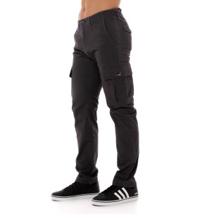 Ανδρικό Παντελόνι Be:Nation Cargo Pants Open Hem 02302309 (Charcoal)