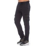Ανδρικό παντελόνι cargo Be:Nation Cargo Pants Open Hem 02302309 (Black)