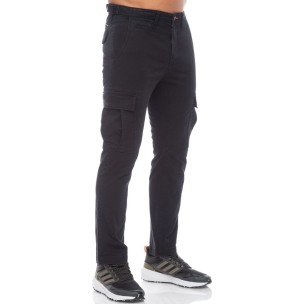 Ανδρικό παντελόνι cargo Be:Nation Cargo Pants Open Hem 02302309 (Black)