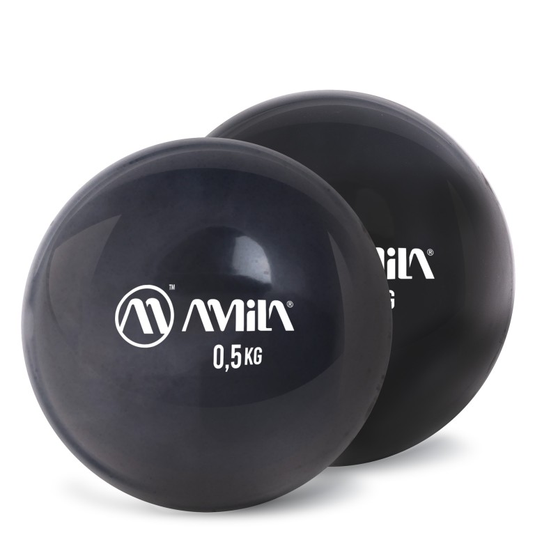 Palm Ball Two-Pack 0,5Kg Μαύρο Amila 96721