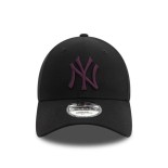 Αθλητικό Καπέλο New Era New York Yankees League Essential Black 9FORTY Adjustable Cap  60580675
