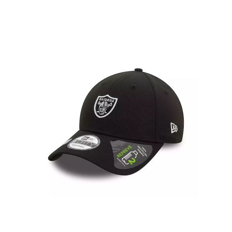 Αθλητικό Καπέλο New Era Las Vegas Raiders Repreve Jockey 60580714 Μαύρο