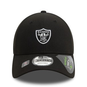 Αθλητικό Καπέλο New Era Las Vegas Raiders Repreve Jockey 60580714 Μαύρο