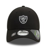 Αθλητικό Καπέλο New Era Las Vegas Raiders Repreve Jockey 60580714 Μαύρο
