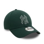 Αθλητικό Καπέλο New York Yankees Metallic Outline Dark Green 9FORTY Adjustable Cap 60580803