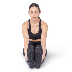 Κάλτσες Pilates Yoga Amila Bellulu Black