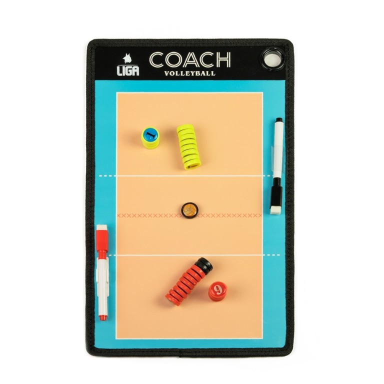 Πίνακας Τακτικής Volley 23x38cm Ligasport Volleyball Tactic Board