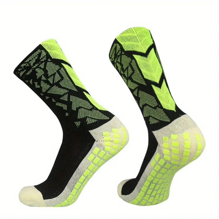 Αθλητικές Κάλτσες Ligasport Quantum (premium) Quarter Training / Running socks with gel (Μαύρο/Πράσινο)
