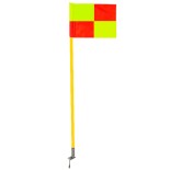 Σημαιάκια Κόρνερ με Ελατήριο (4 τεμ) Ligasport Spring Corner Pole With Flag
