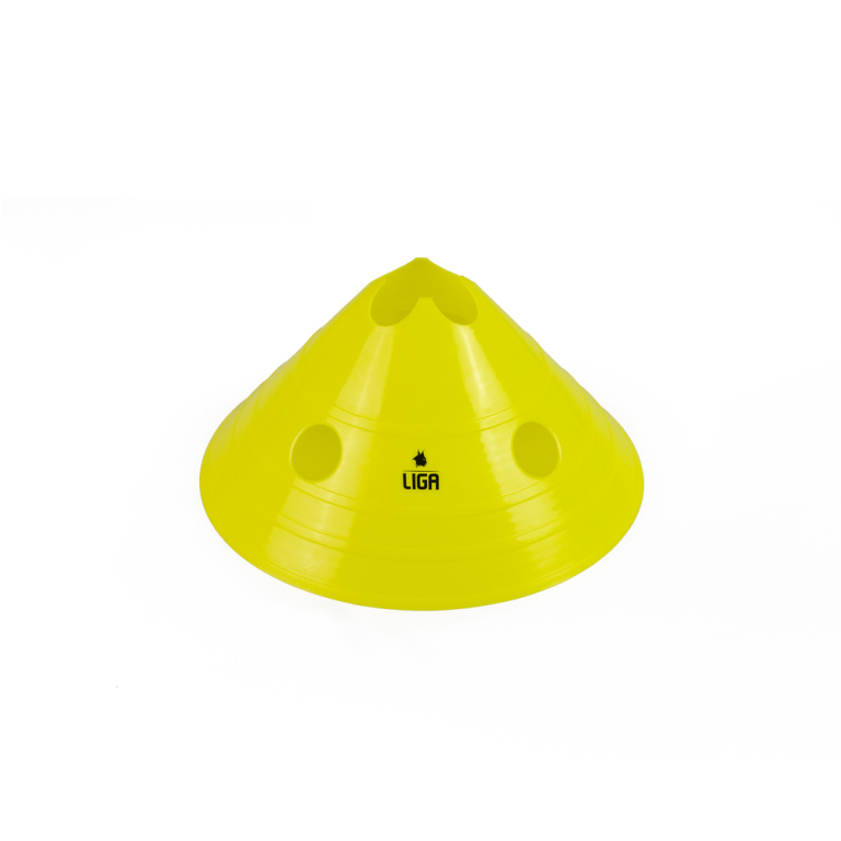 Κομμένος Κώνος Με Τρύπες 15cm Ligasport Cut Cone With Holes (Κίτρινο Φλούο)