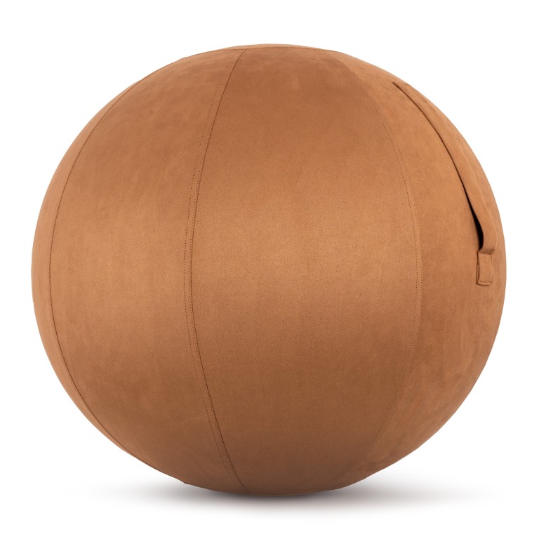 Κάλυμμα για Μπάλα Γυμναστικής Amila Gymball 75cm Sueded Καφέ 96792