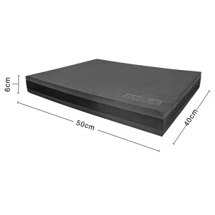 Μαξιλάρι Ισορροπίας Amila Balance Pad Μαύρο 48195