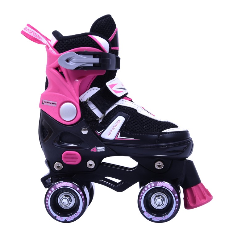 Αυξομειούμενα Roller Skates Αθλοπαιδιά, Φούξια 002.1088/K (Size 40-43)