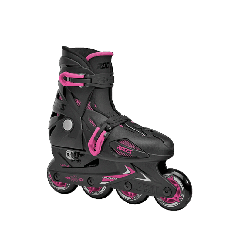 Αυξομειούμενα Inline Πατίνια Roces Orlando III Μαύρο/Ρόζ 18.400687/BP (Size 30-35)