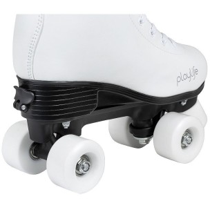 Αυξομειούμενα Roller Skates - Quads Playlife Classic White (Size 35-38)