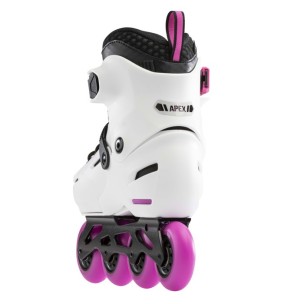 Παιδικά Ρυθμιζόμενα Πατίνια Rollerblade Apex G Λευκό/Ρόζ 43.071027 (Size 31-34)