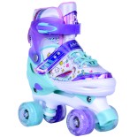 Αυξομειούμενα Roller Skates Αθλοπαιδιά, Μέντα 002.10322/M (Size 31-34)