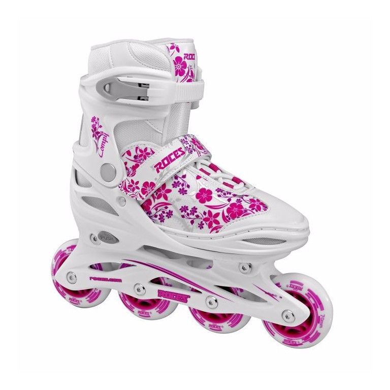 Αυξομειούμενα Πατίνια Roces Compy 8.0 Girl Λευκό/Βιολετί 18.400809/WV (Size 38-41)
